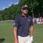 Luckiest bounce of the week? | Bryson makes birdie after clattering off trees