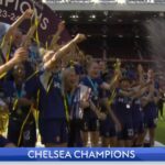 Chelsea lift the WSL trophy for the seventh time!