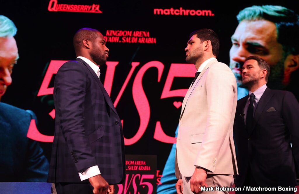 Dubois Needs a Fast Start to Earn Hrgovic’s Respect, Says Hearn