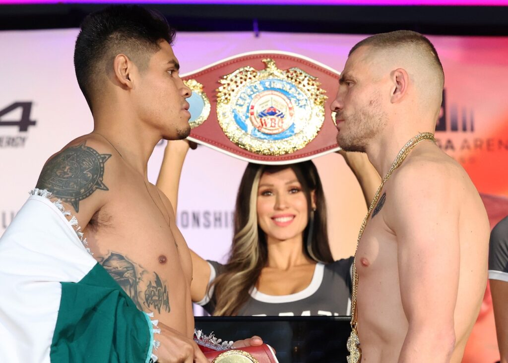 Navarrete vs. Denys Berinchyk & Santillan vs. Normal Jr – Weigh-in Results for Saturday on ESPN