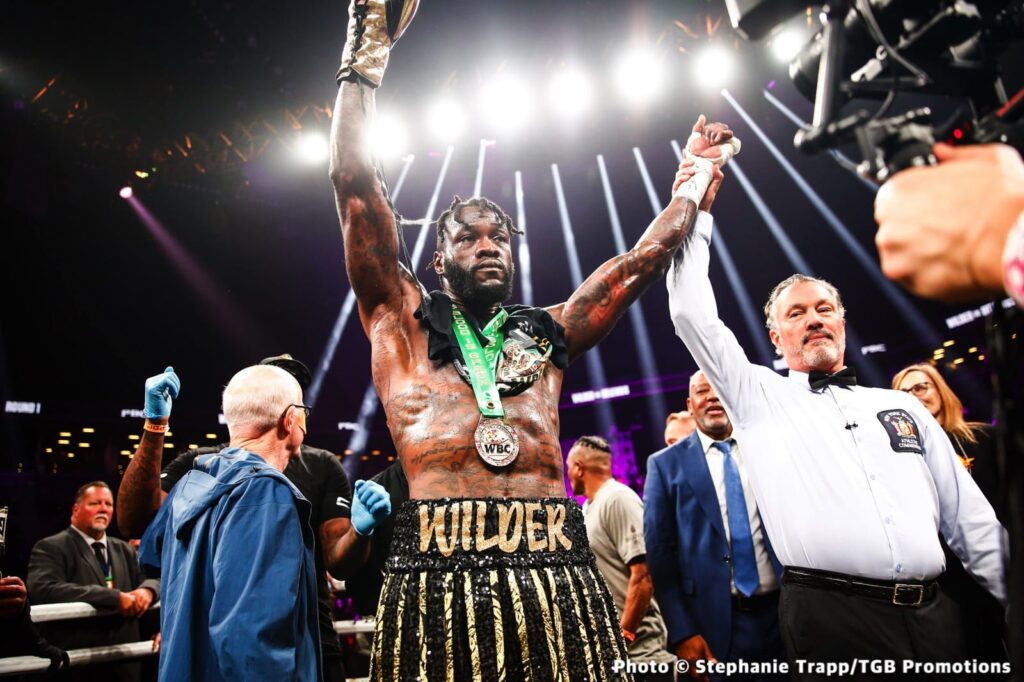 Deontay Wilder’s Pre-Fight Defeatism Raises Concerns