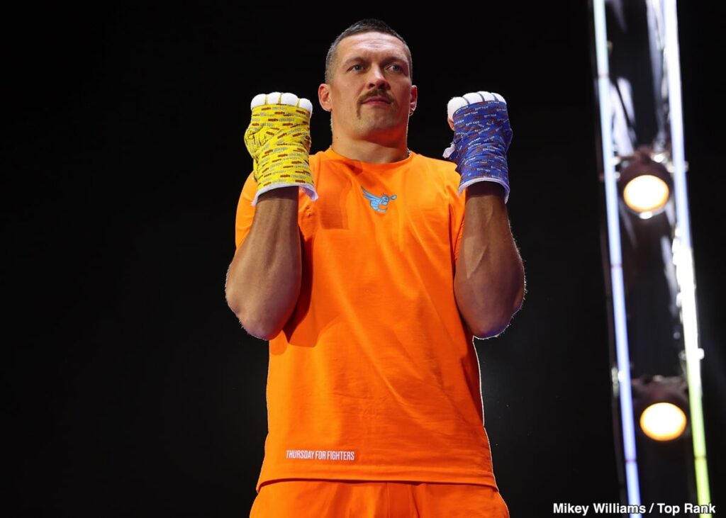 Usyk’s Team Complains About Suspicious Ring Canvas “Seam” – Is Fury Playing Dirty?