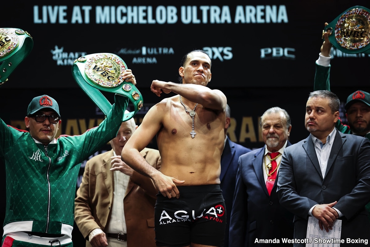 David Benavidez Believes Canelo Alvarez Is Scared Of Him