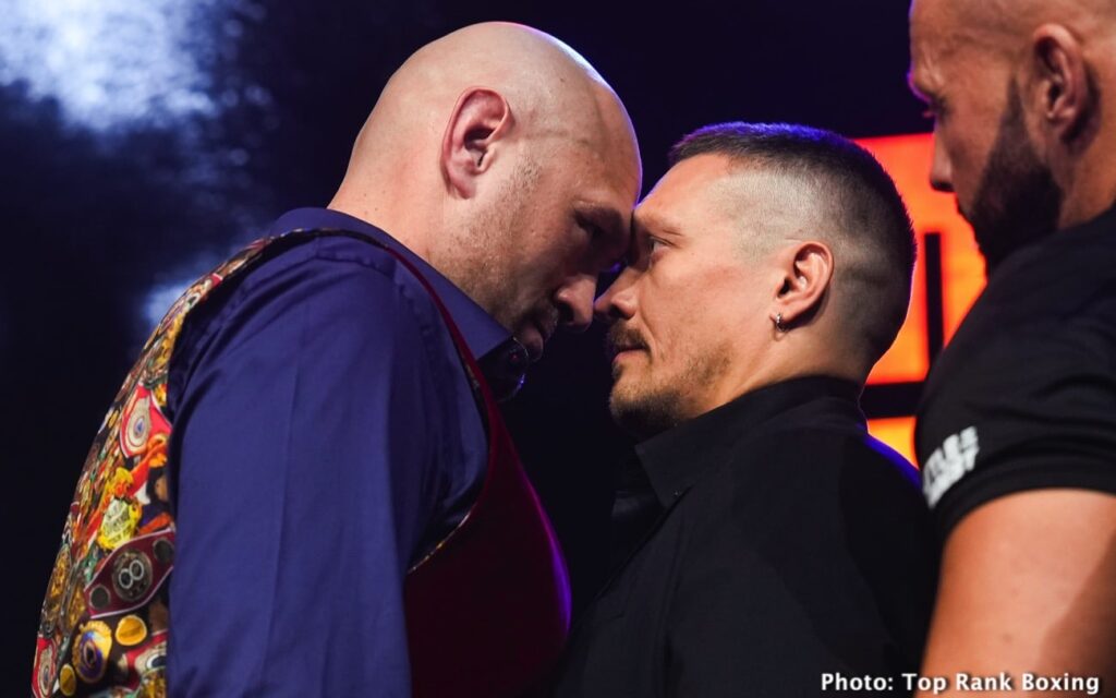 LIVE: Usyk vs. Fury Grand Arrivals In Saudi Arabia