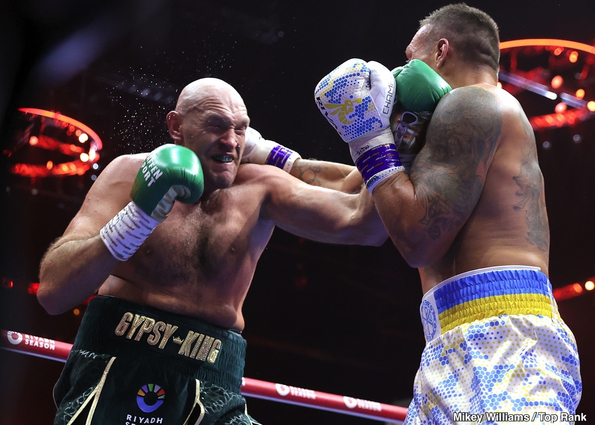 Usyk’s Coach Disputes Referee’s Standing Eight Count for Fury