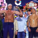 Usyk Accuses Fury of “Bad Behavior” at Weigh-In Ahead of Saturday’s Fight