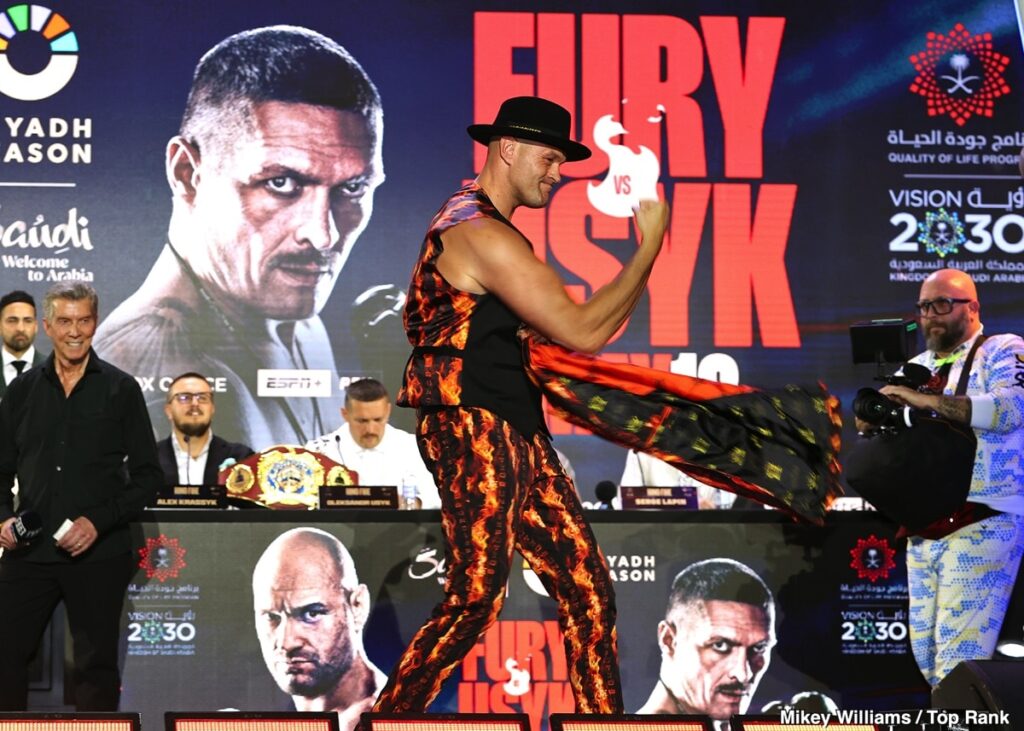 Ryan Garcia Backs Tyson Fury in Usyk Clash, Calls Him “Best Heavyweight of All Time”