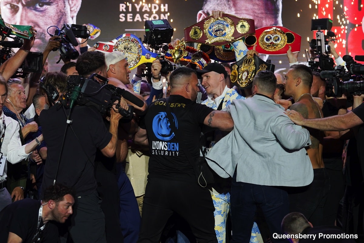 Live Results of Tyson Fury vs. Oleksandr Usyk Tonight