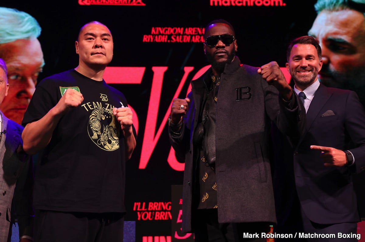 Deontay Wilder Embraces ‘No More Mr. Nice Guy’ Mentality for Zhang Clash