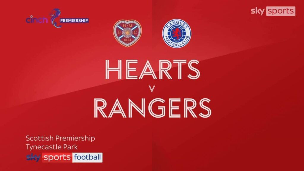 Hearts 3-3 Rangers