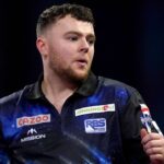 Rock wins first European Tour title as Van Gerwen falls in semis