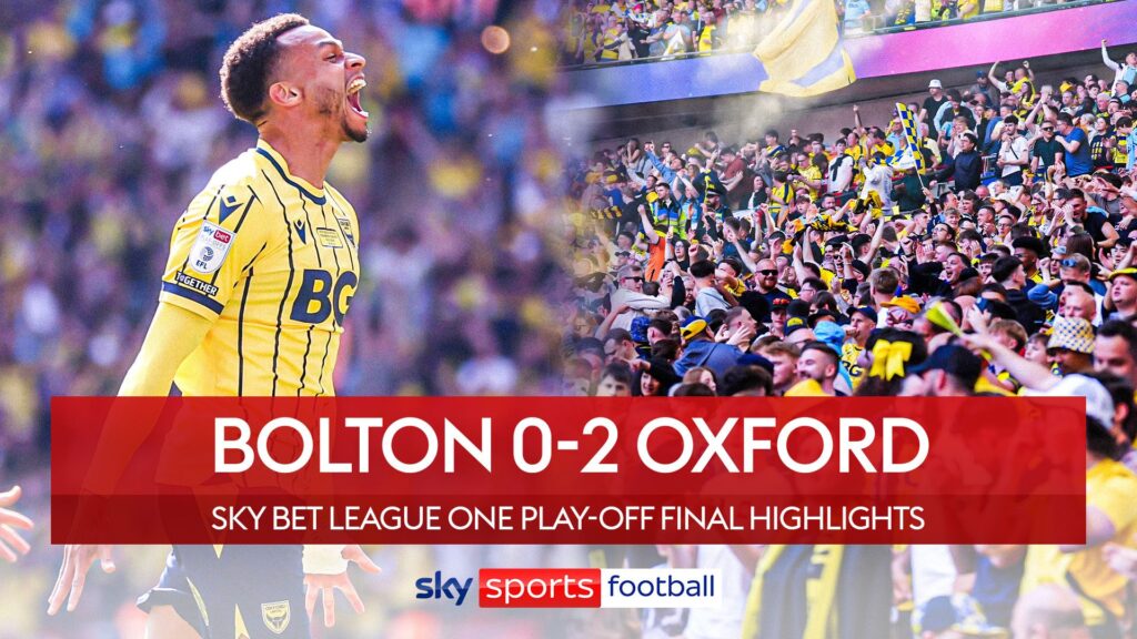 Bolton 0-2 Oxford Utd