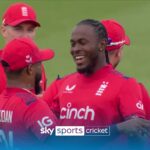 ‘He has a huge smile on his face’ | Archer’s first wicket on return