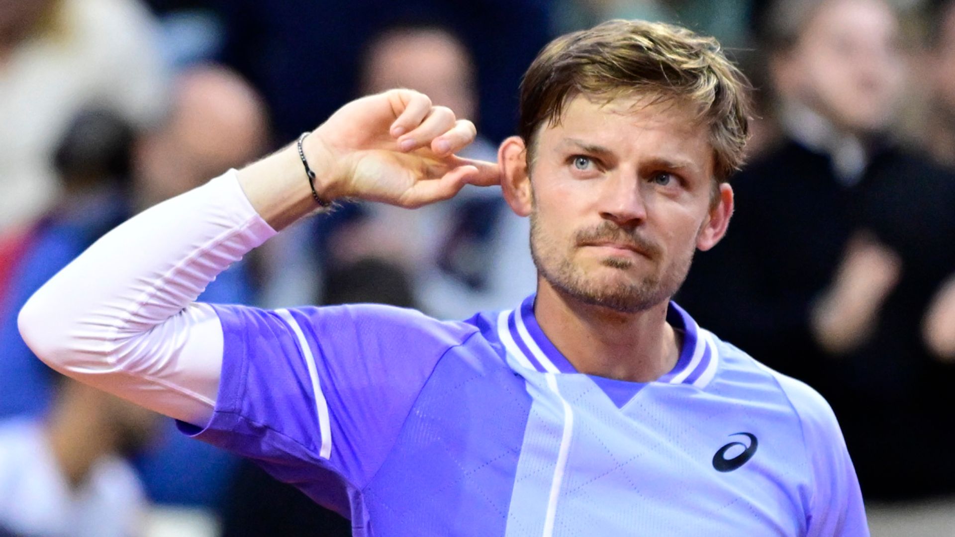 ‘It’s becoming football’: Goffin accuses spectator of spitting gum at him