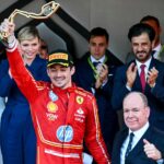 Leclerc beats Piastri to win Monaco GP after huge crash