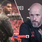 ‘Strong bond between team and fans’ | Ten Hag plays down Rashford exchange