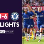 Chelsea demolish Man Utd to seal fifth back-to-back WSL title