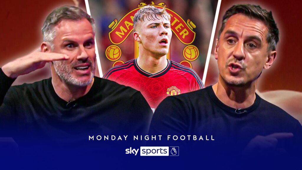 ‘I feel sorry for him!’ | Carra and Nev disagree over Man Utd’s Hojlund