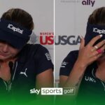 Thompson breaks down in tears as she announces retirement