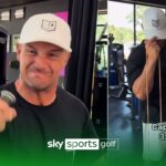 Fist pumps, signing autographs… DeChambeau’s unique preparation for US Open!