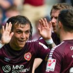 Hearts beat Dundee to continue impressive season