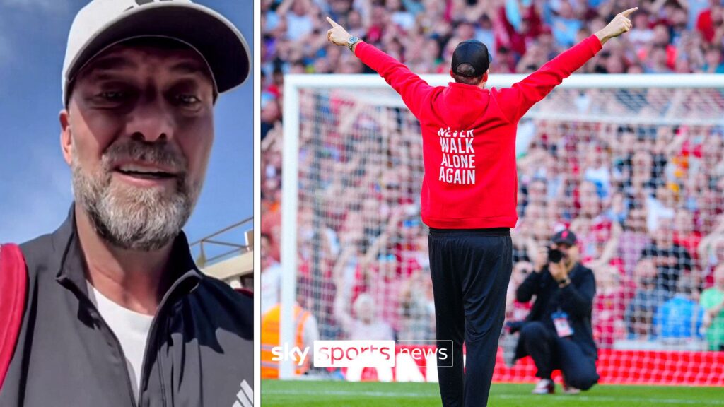 Klopp thanks Liverpool fans again… and reveals he has taken up a new sport!