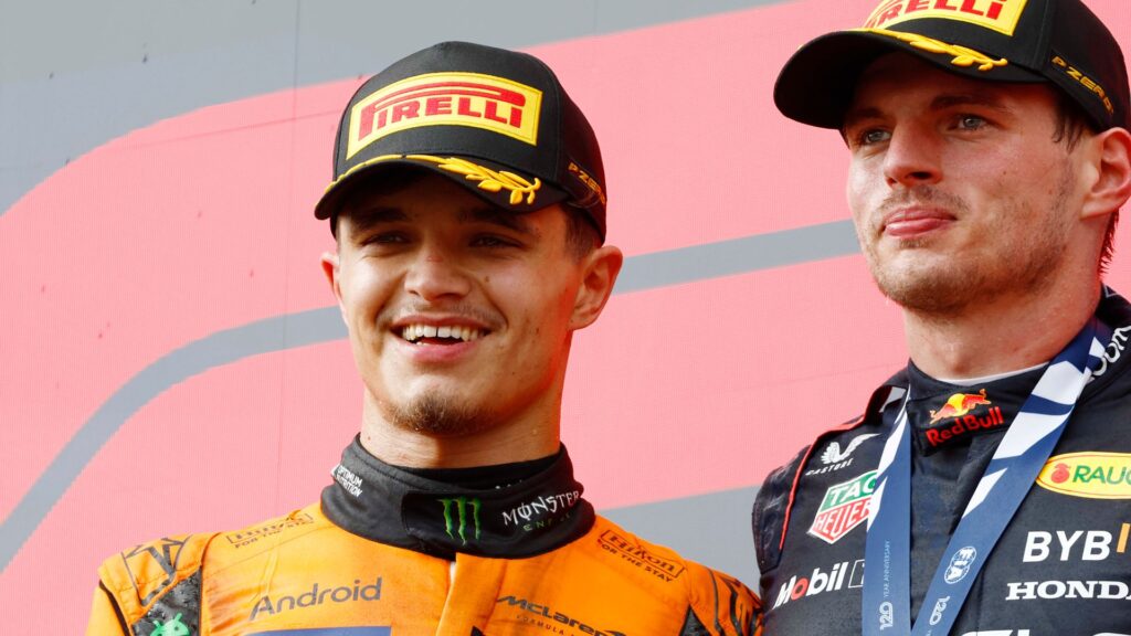 Lando welcomes Verstappen ‘nerves’ – ‘about time he was under pressure!’