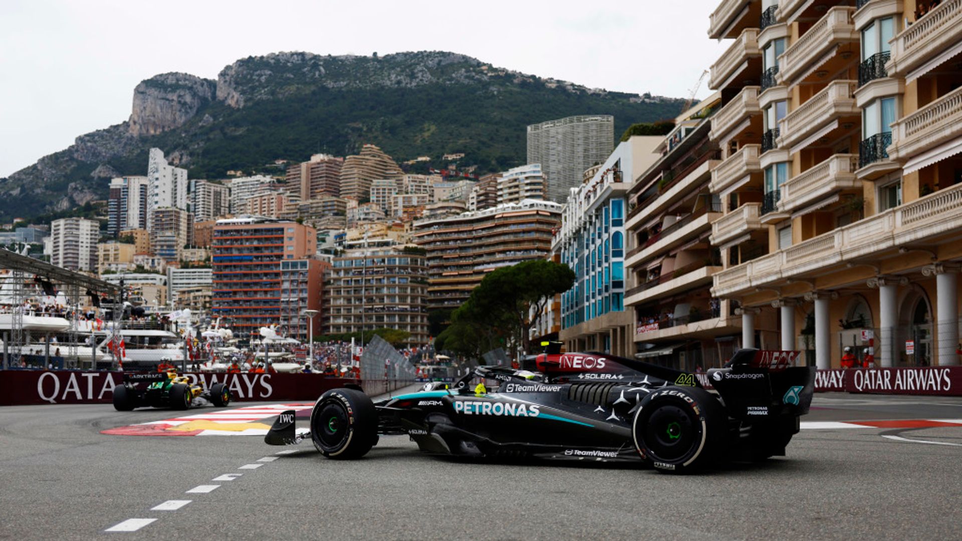 Hamilton tops first Monaco practice