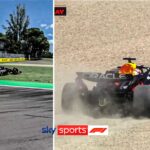 Verstappen off track twice as he struggles at end of P1