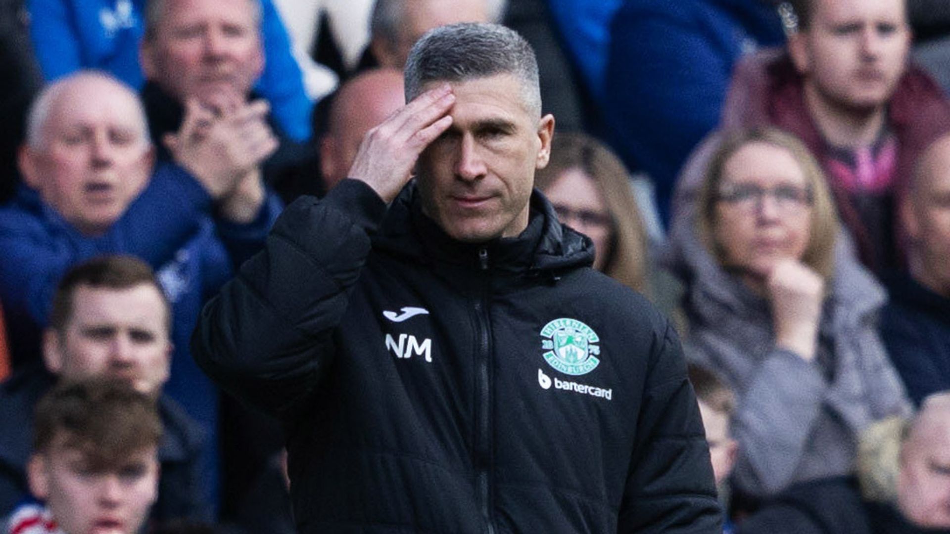 Hibs sack Montgomery as head coach; Mackay named sporting director