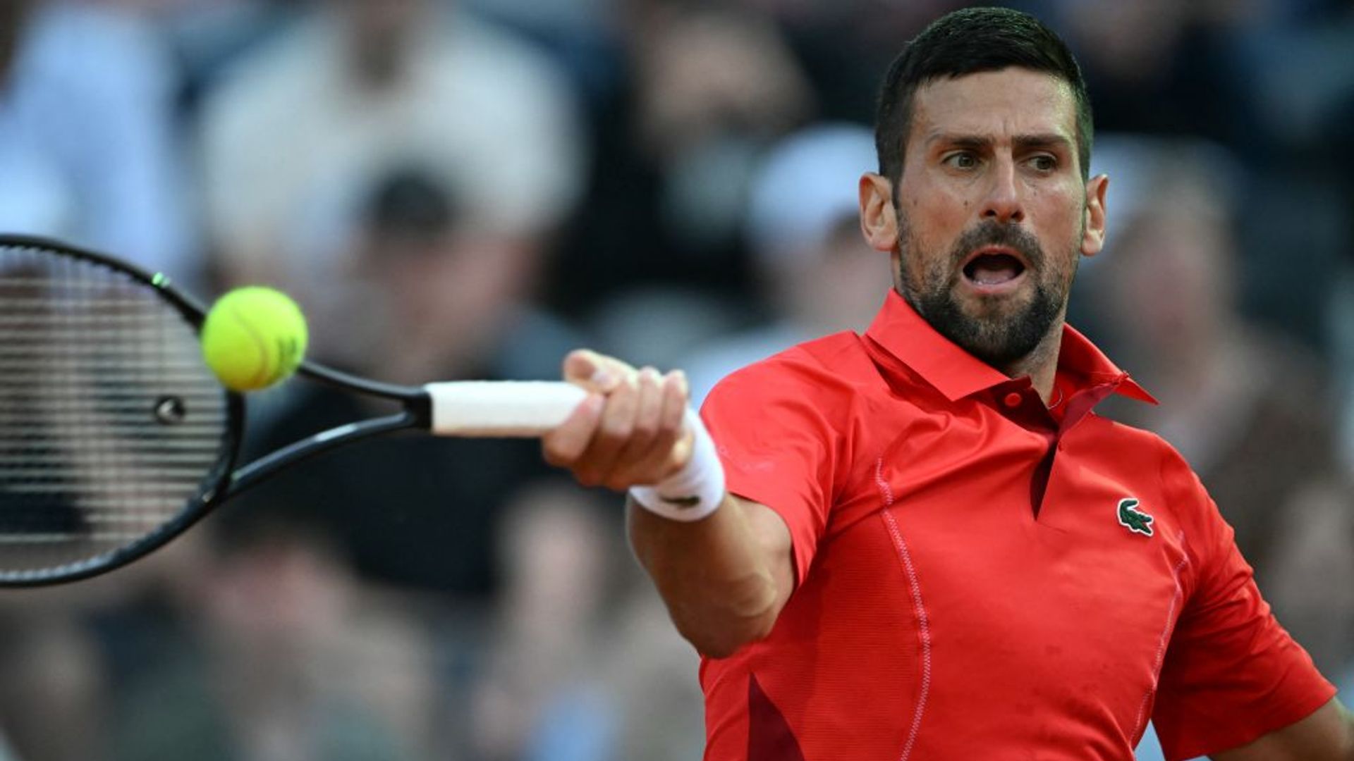 Italian Open: Djokovic battles past fiery Moutet – as it happened