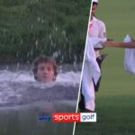 ‘How come he didn’t take his socks off?’| Fan jumps into lake to retrieve club