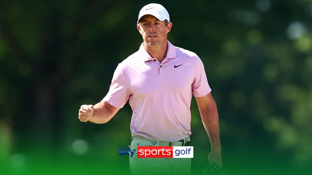 ‘He’s turned it on in style!’ | Rory sinks eagle putt for outright lead!