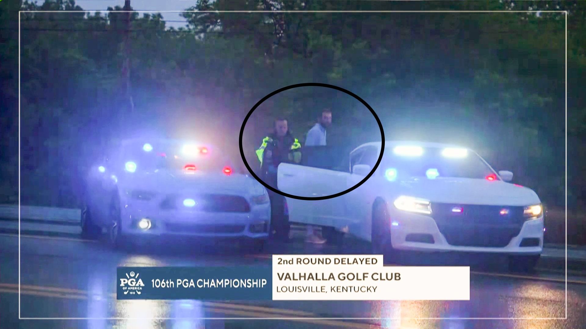 Scheffler detained by police at PGA Championship