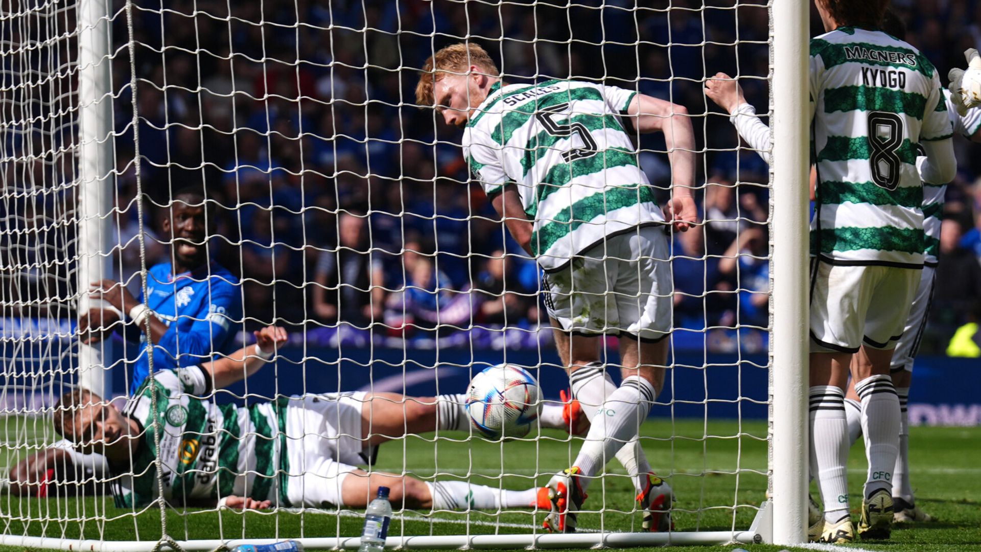 Rangers goal vs Celtic disallowed in a frantic Scottish Cup final LIVE!