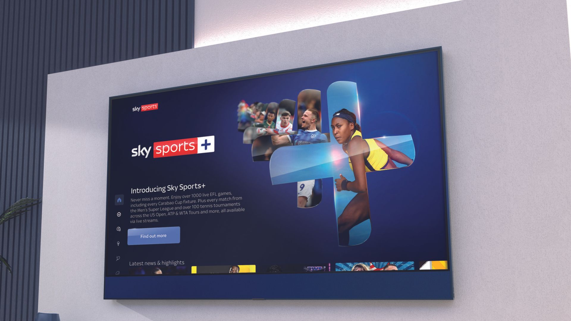 Introducing Sky Sports+, giving more choice to sports fans