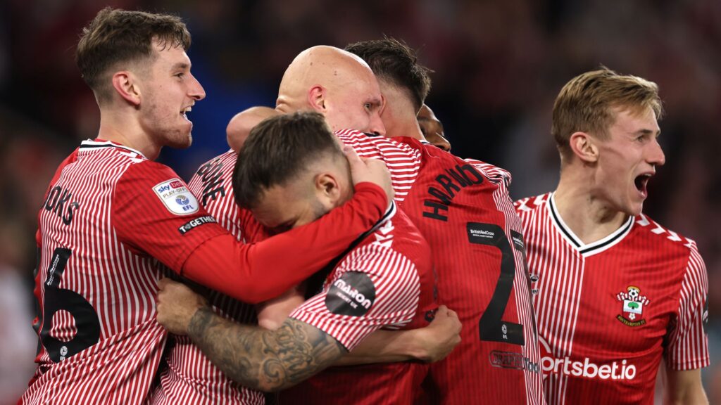 Saints march past WBA to set up play-off final with Leeds