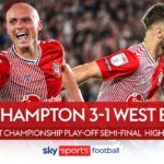 Southampton beat West Brom to secure Wembley spot