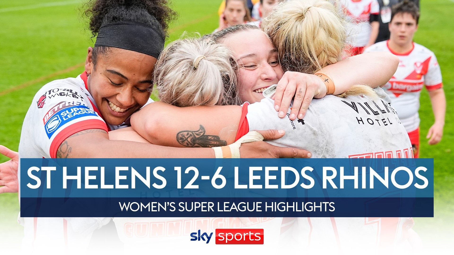 Women’s Super League highlights: St Helens 12-6 Leeds Rhinos