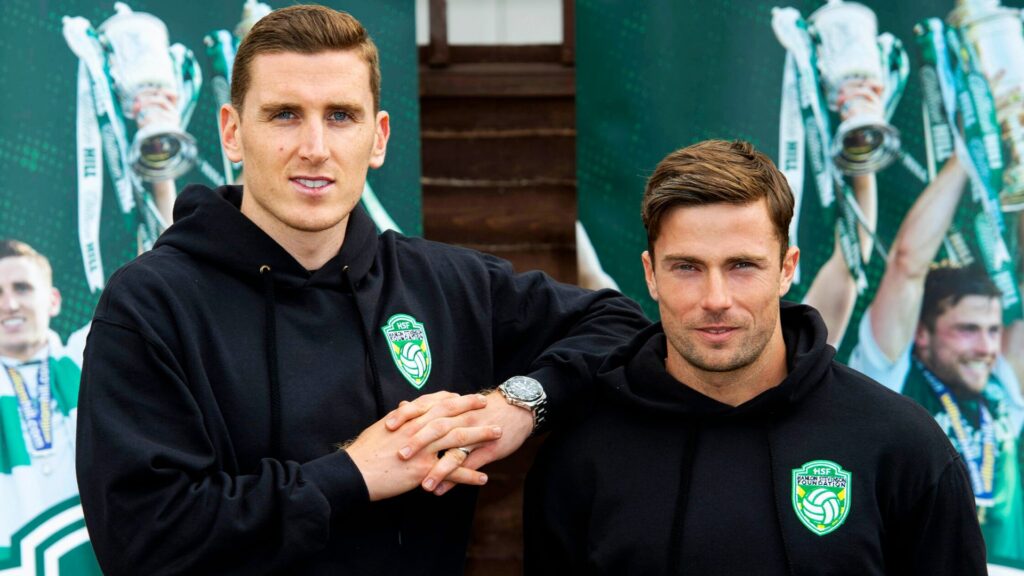 Hibernian’s longest-serving players Stevenson and Hanlon to leave