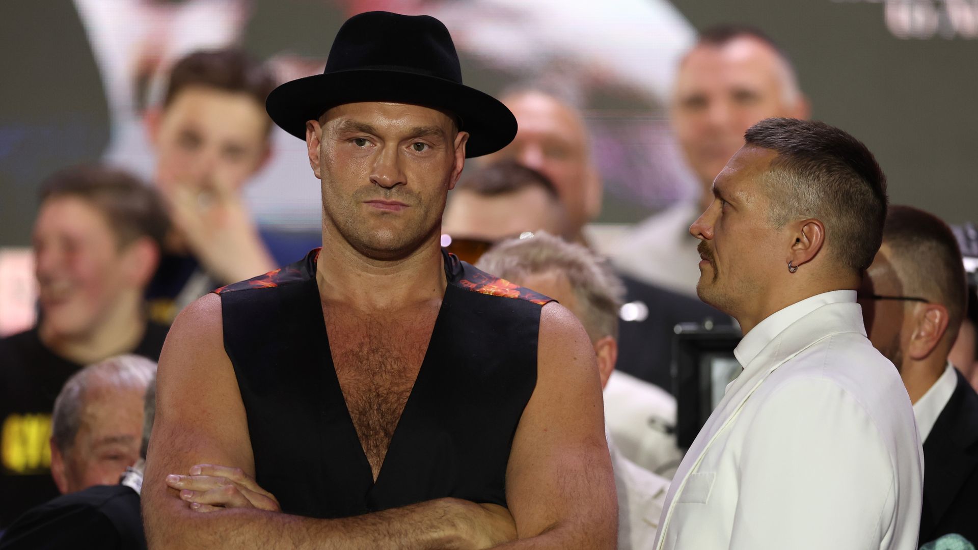 Fury refuses Usyk face-off: He’s a scary dude!