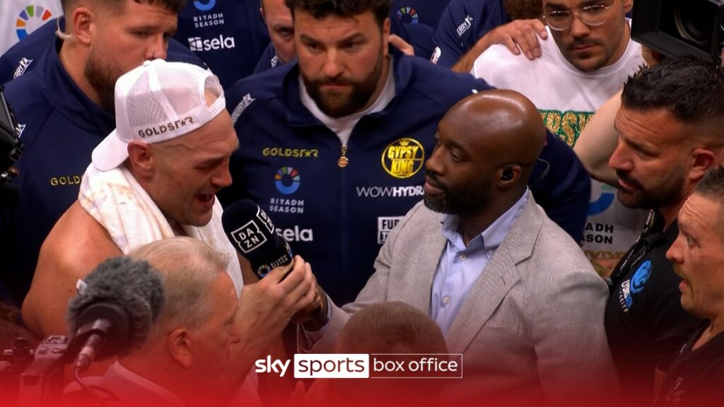 ‘I won that fight!’ | Fury calls for rematch with Usyk