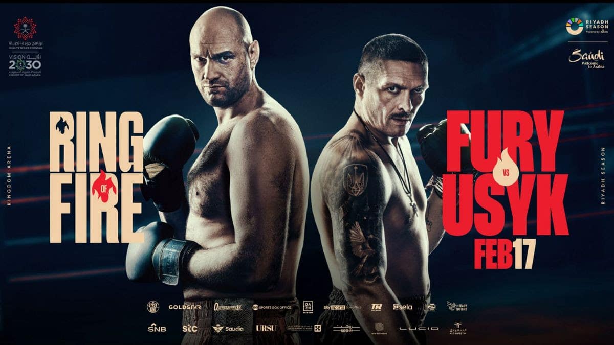 Fury vs Usyk Live on Sky PPV, DAZN PPV & ESPN PPV on May 18 at 12 pm  ET