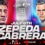 William Zepeda faces Giovanni Cabrera on July 6th on DAZN