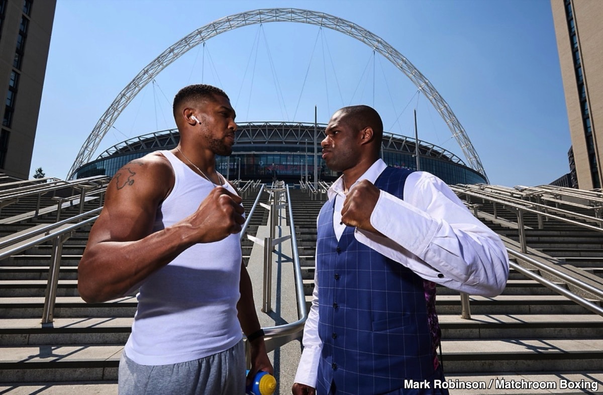 Eddie Hearn Defends Anthony Joshua’s Chin Ahead of Daniel Dubois Fight