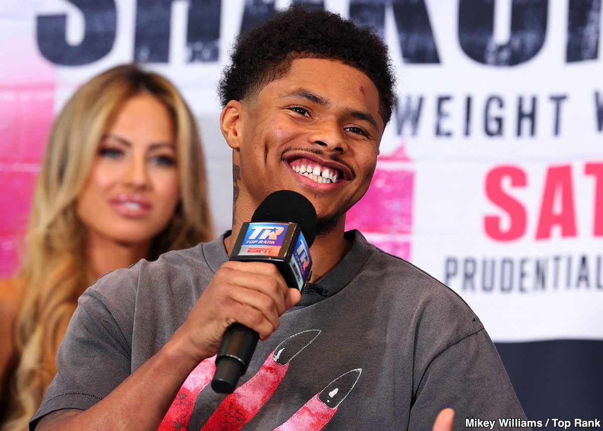 Shakur Stevenson Calls Out Lomachenko, Dubs Him “Duck-chenko”