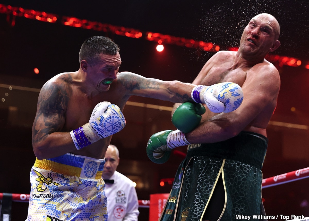 Usyk’s Former Coach Predicts Victory in Fury Rematch