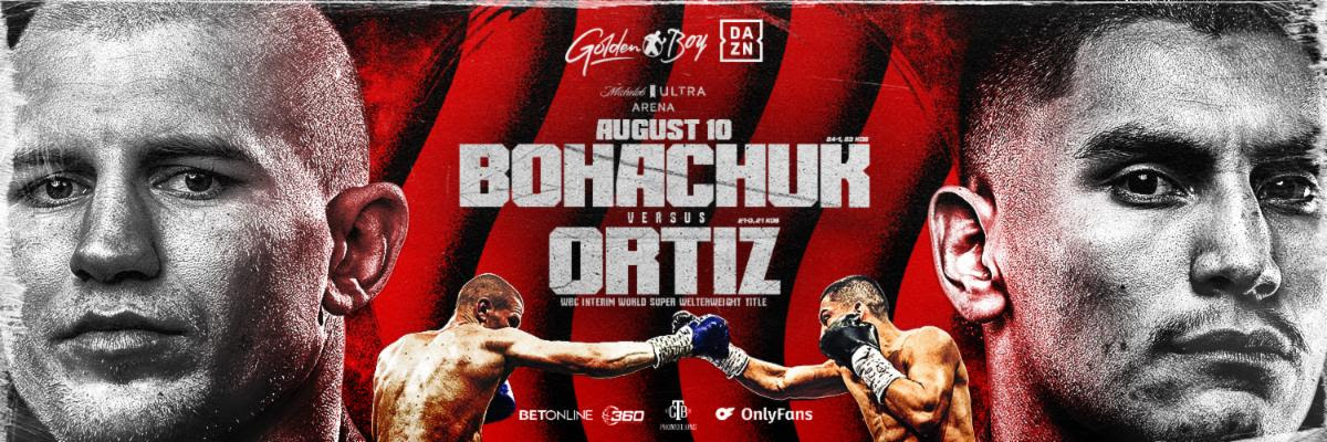 Vergil Ortiz Jr. to Challenge Serhii Bohachuk for WBC Interim 154-lb Title on August 10th