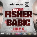 Fisher Vs. Babic Live on DAZN on July 6th at The Copper Box In London