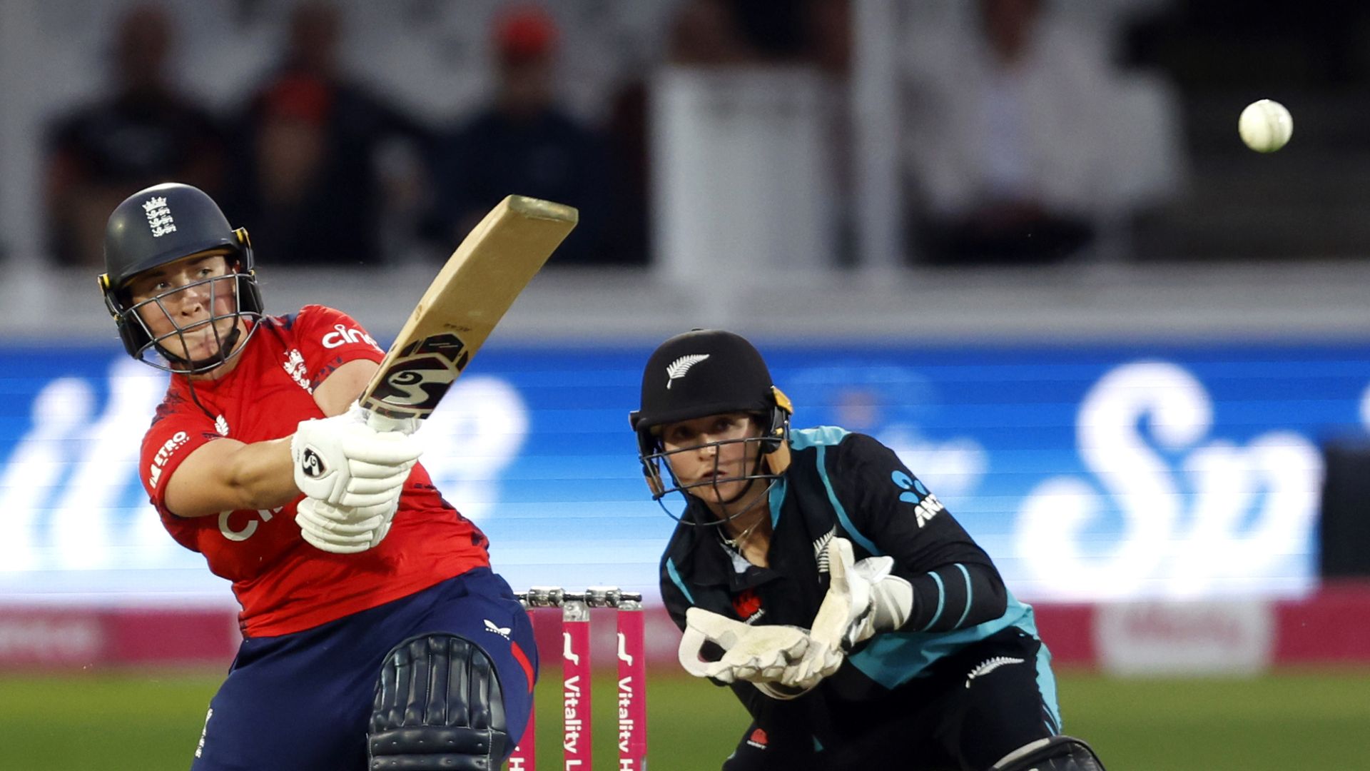 Capsey powers England to tense six-wicket win and series victory